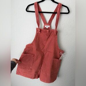 Zenana Short Overalls